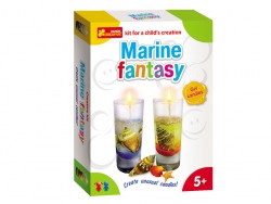 Marine Fantasy. Gel Candles