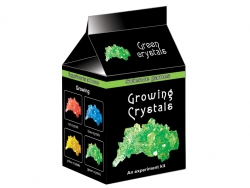 Growing green crystals Growing green crystals