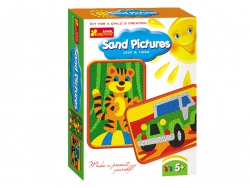 Sand Picture 2 in 1. Jeep & Tiger Sand Picture 2 in 1. Jeep & Tiger