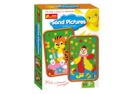 Sand Picture 2 in 1. Clown & Cat Sand Picture 2 in 1. Clown & Cat