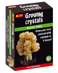 Tree with crystals. Peachy Tree with crystals. Peachy
