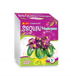 Sequin masterpiece. Violets Sequin masterpiece. Violets