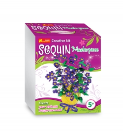 Sequin masterpiece. Forget-me-not Sequin masterpiece. Forget-me-not