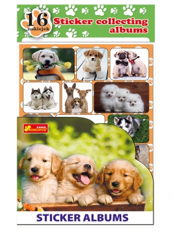 ALBUM OF STICKERS. DOGS ALBUM OF STICKERS. DOGS