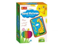 Sand Picture Little Giraffe Sand Picture Little Giraffe