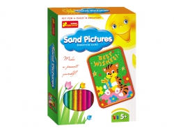 Sand Picture Little Cat Sand Picture Little Cat