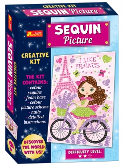 Sequin Picture. France Sequin Picture. France