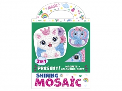 Shining mosaic. Cat – Elephant Shining mosaic. Cat – Elephant