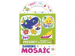 Shining mosaic. Small Sharks Shining mosaic. Small Sharks