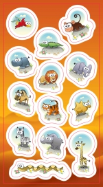 Stickers. Animals Stickers. Animals