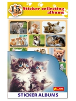 ALBUM OF STICKERS. CATS ALBUM OF STICKERS. CATS