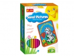 Sand picture. Zebra Sand picture. Zebra
