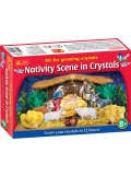 Nativity Scene in Crystals