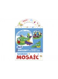 Shining mosaic. Airplane - Car