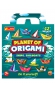 Planet of origami. Ships. Sailboats